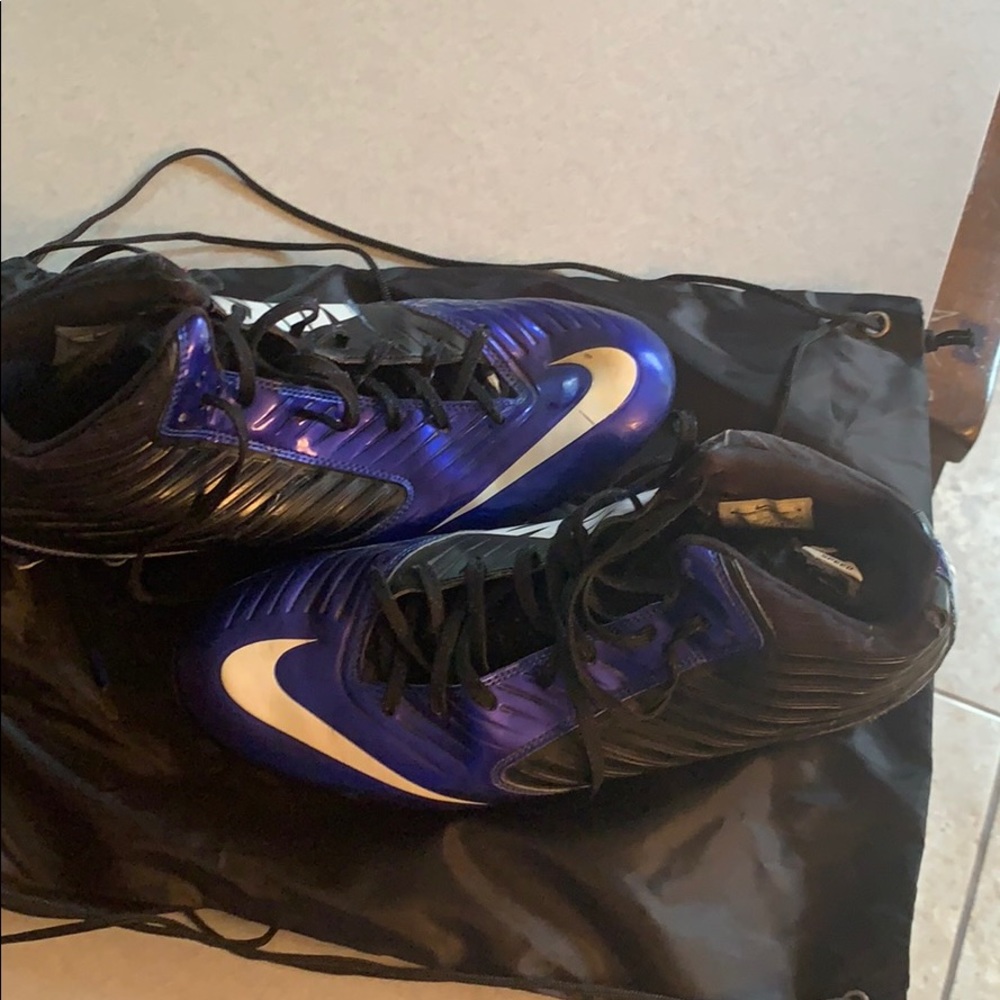 Men’s Nike Football cleats size 12 black/royal